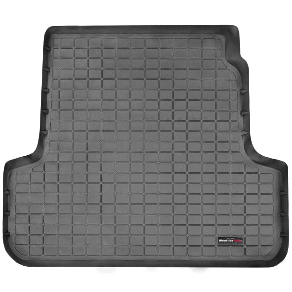 Black custom fit cargo mat for Toyota 4Runner N130 4/5 door 1990-1995 by weathertech