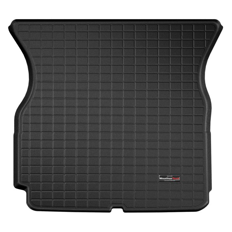 WeatherTech custom-fit Tesla Model X - 5 seat format black rear cargo liner