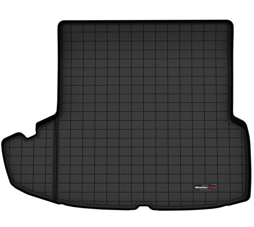WeatherTech custom-fit 100% waterproof black tesla model s 2020-2026 rear cargo mat