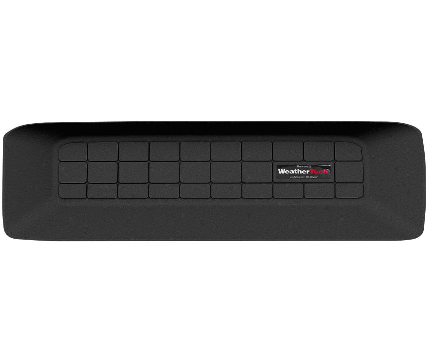 WeatherTech custom-fit 100% waterproof below rear cargo well mat in black