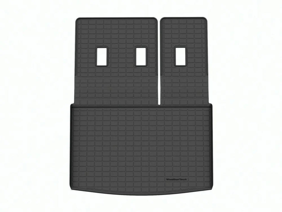 WeatherTech Cadillac Escalade ESV cargo mat with seat back liner