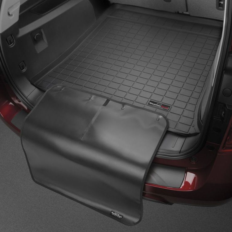 WeatherTech rear cargo mat with bumper protector for Lexus RX ALA10 in black