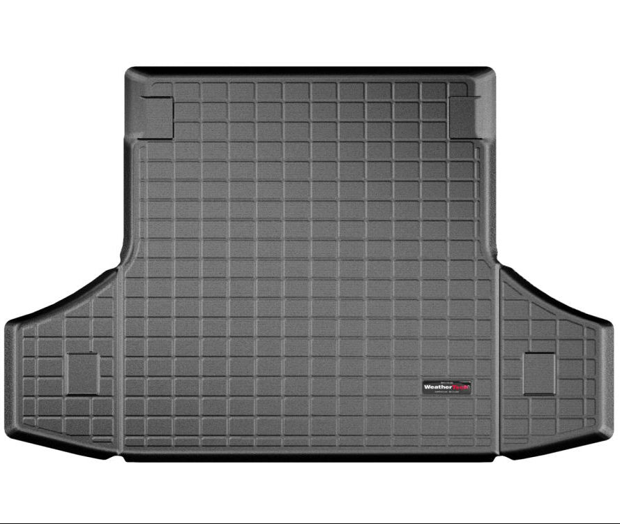 WeatherTech Porsche Panamera 970 black custom-fit cargo mat 2010-2011 