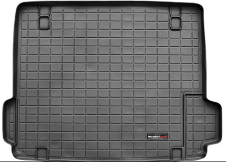 Custom-fit BMW X3 F25 black cargo mat by weathertech