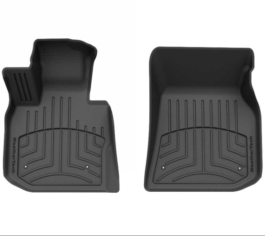 WeatherTech premium custom fit BMW 3 and X4 1st row car floor mats