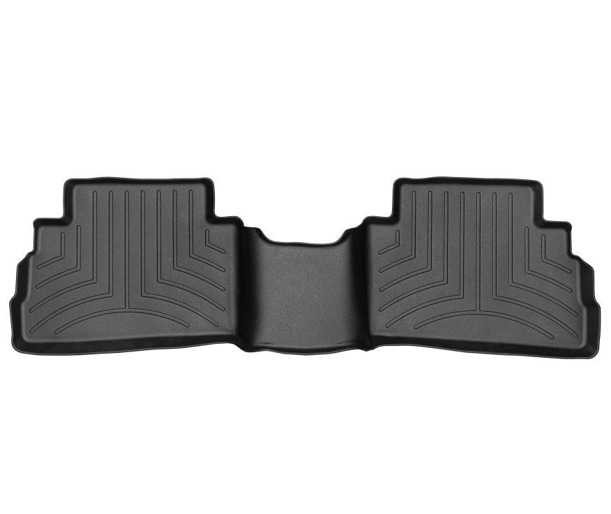 Tapis de Voiture noir sur mesure pour la 2ème Rangée de la Hyundai Kona OS, par WeatherTech