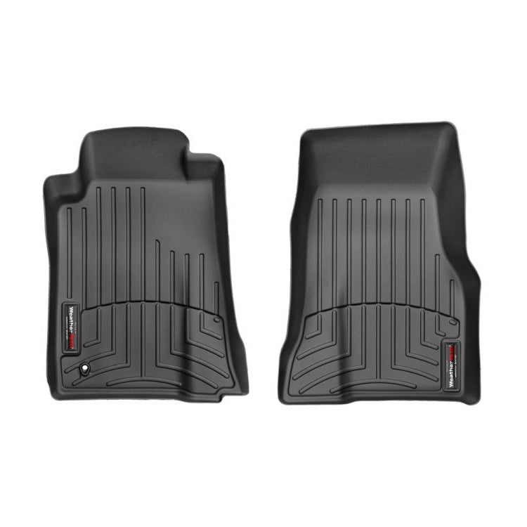 WeatherTech custom-fit, 100% waterproof black ford mustang S197 2005-2008 1st row floor mats