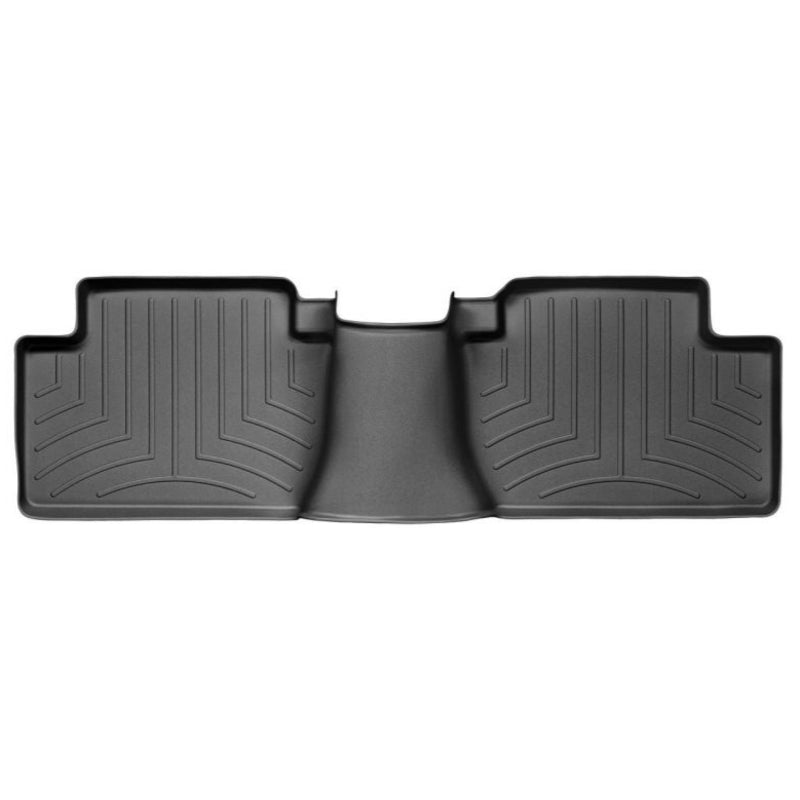 2nd row black car mat for mitsubishi outlander, custom-fit by weathertech, all weather 100 waterproof