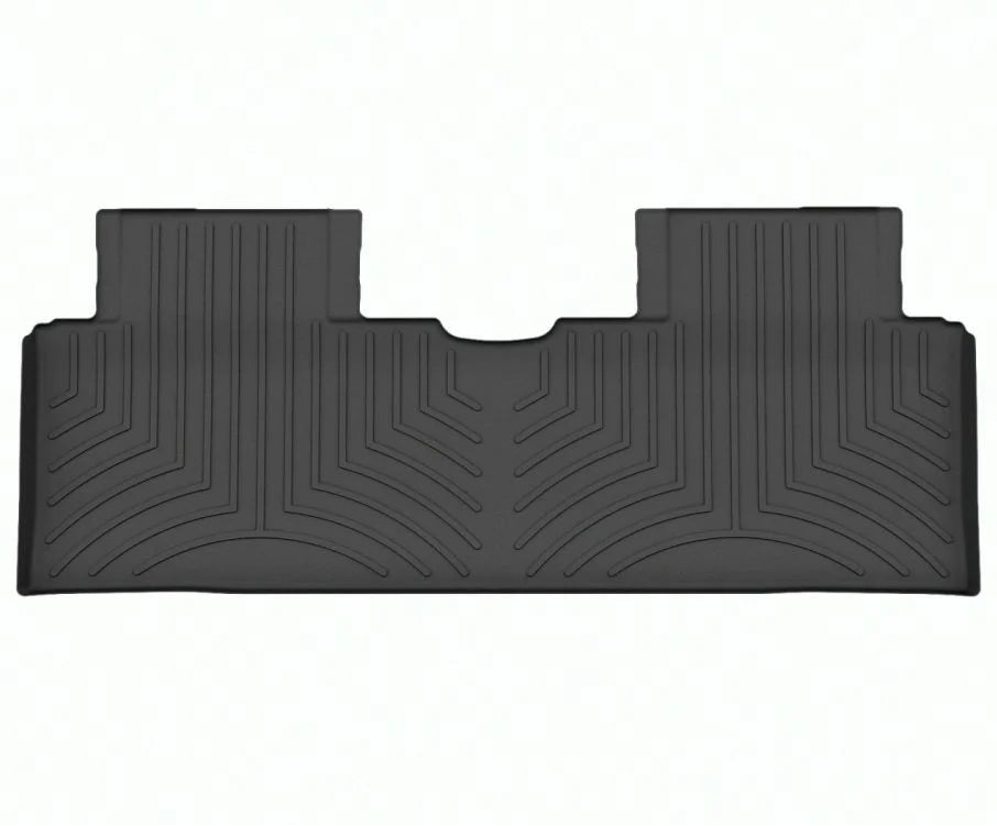 2nd row black weathertech hyundai ioniq6 car mat