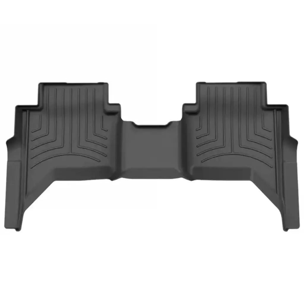 2nd row black truck floor mat for ford ranger t6.2 P703 and VW amarok NF by weathertech