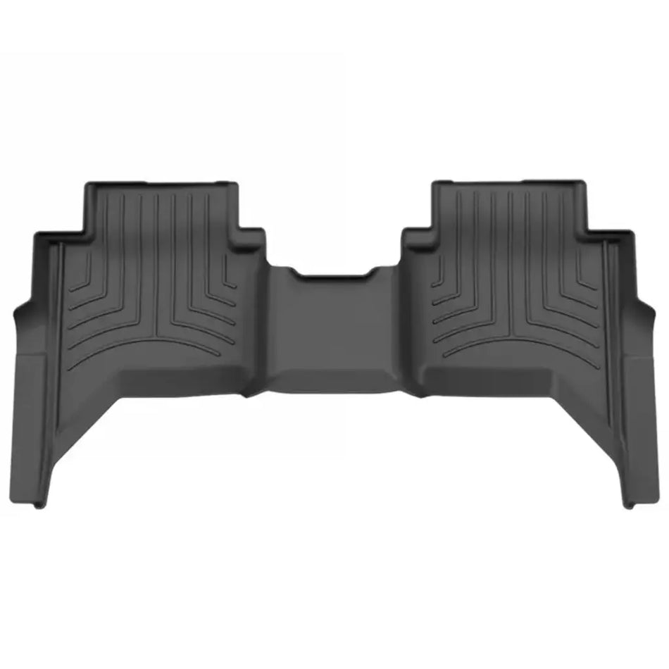 2nd row black truck floor mat for ford ranger t6.2 P703 and VW amarok NF by weathertech