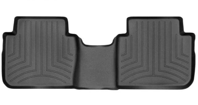 WeatherTech custom-fit, tesla model 3 2nd row black floor mats 2024-present
