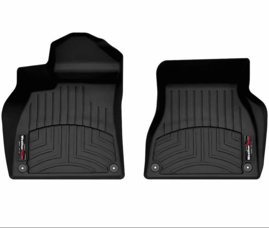 WeatherTech Custom-Fit Porsche Macan XAB EV Black 2nd row floor mat