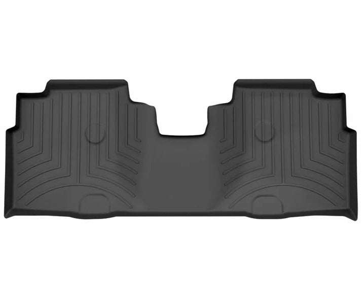 custom fit 2nd row black cadillac optiq floor liner by weathertech
