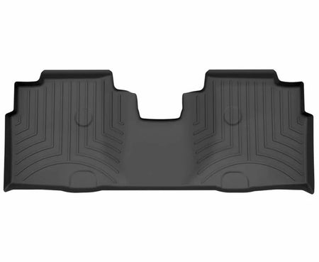 custom fit 2nd row black cadillac optiq floor liner by weathertech