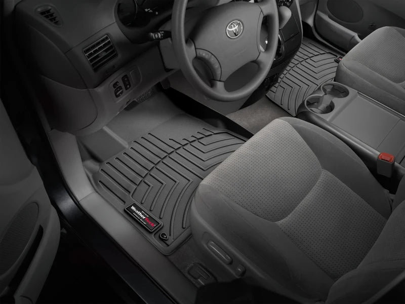 Load video: Toyota car interior with Weathertech Floorliners