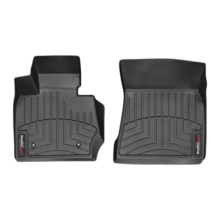 WeatherTech custom-fit, 100% waterproof BMW X4 F26 1st row black floor mat
