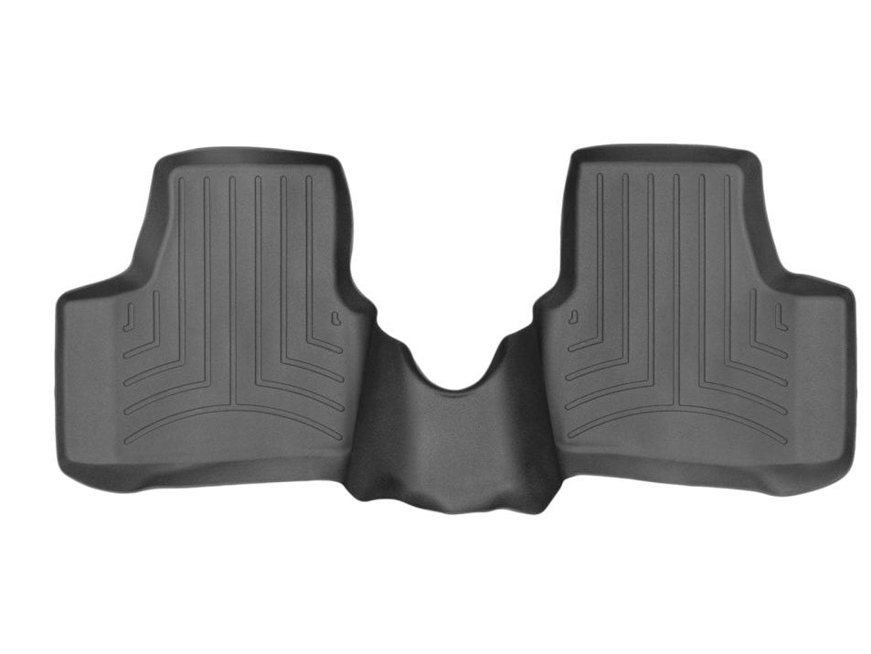 custom fit 2nd row floor black mat for SEAT Mii, Skoda Citigo and VW up! by weathertech