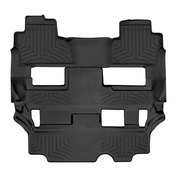 2ème et 3ème Rangée Rangée, tapis de sol noir Chevrolet Tahoe par WeatherTech