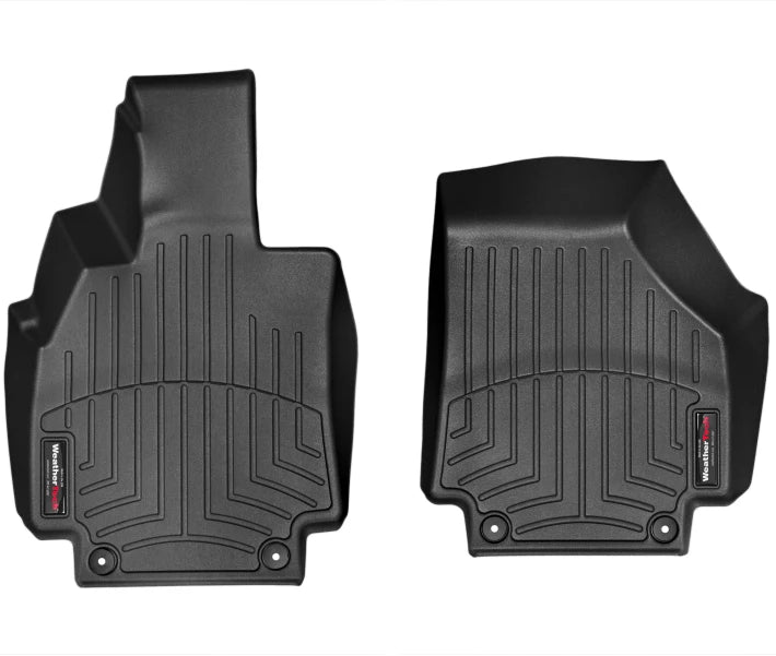 WeatherTech custom-fit, 100% waterproof 1st row black audi R8 2009-2015 floor mat