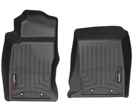448311 Tapis de sol WeatherTech noir pour la 1ère Rangée de la Jaguar F-Type