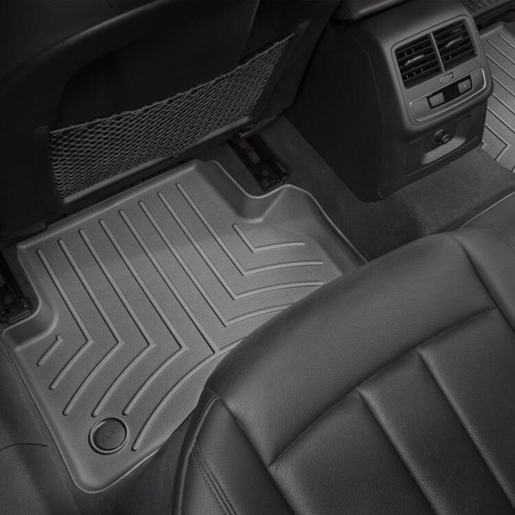 Tapis des Voitures Audi A4 2ème Rangée noir par Weathertech