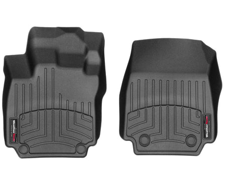 black renault captur 1st row car floor mats by weathertech