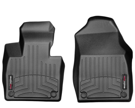 custom fit black 1st row ford kuga st-line, titanium floor liner by weathertech