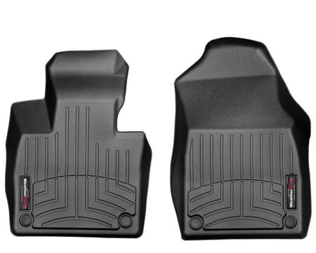 custom fit black 1st row ford kuga st-line, titanium floor liner by weathertech