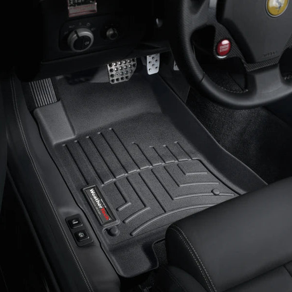 ferrari 599GTB weathertech 1ère Rangée tapis de sol noir sur mesure