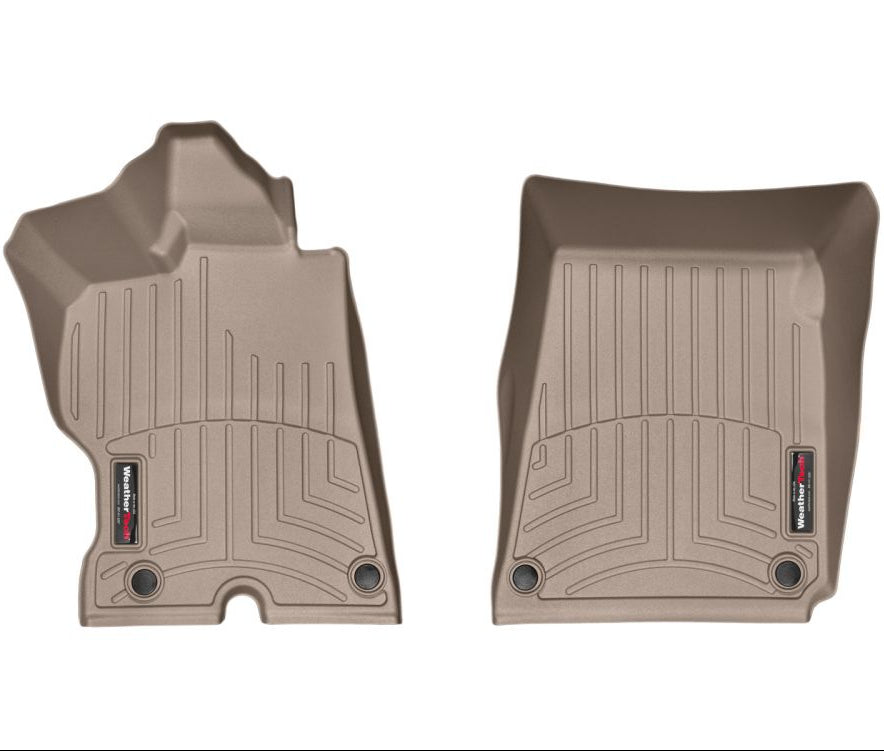 456271 WeatherTech custom-fit ferrari FF and GTC4 Lusso tan floor liner