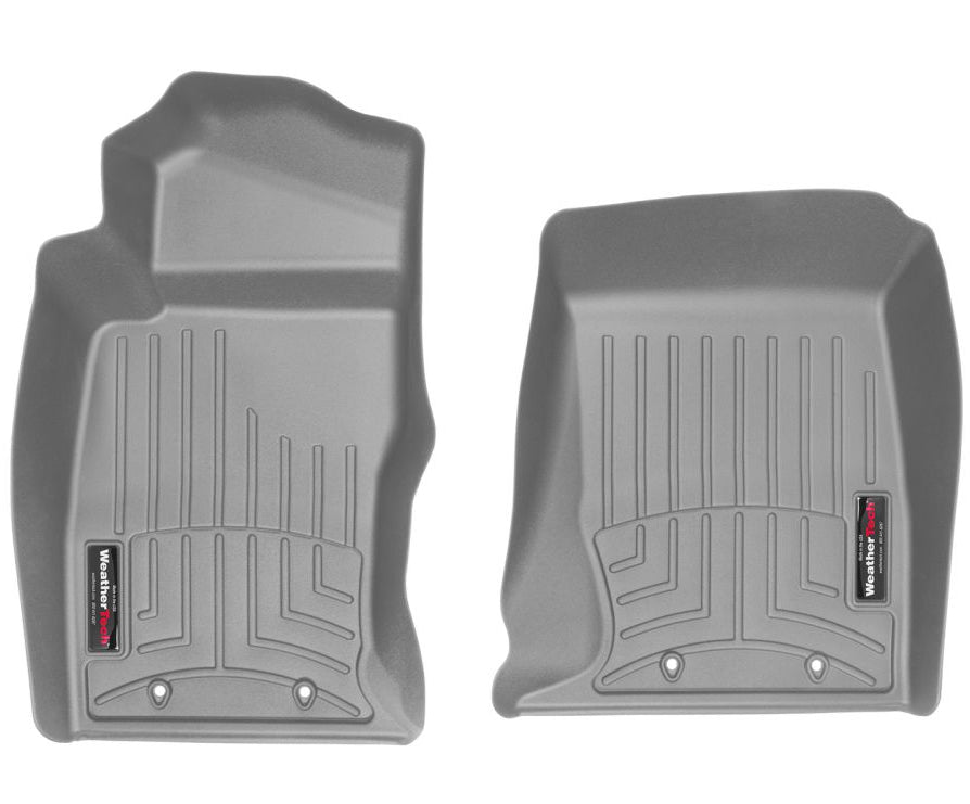 468311 Tapis de sol WeatherTech sur mesure pour Jaguar F-Type, gris, 1ère Rangée