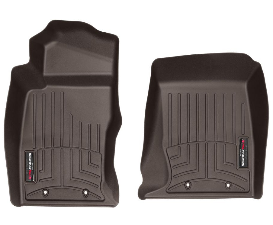 478311 Tapis de Voiture WeatherTech sur mesure pour Jaguar F-Type, 1ère Rangée, couleur cacao