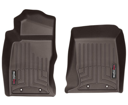 478311 Tapis de Voiture WeatherTech sur mesure pour Jaguar F-Type, 1ère Rangée, couleur cacao