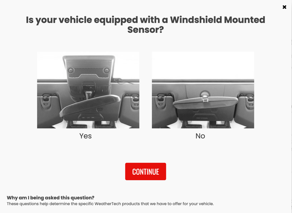 Jeep Wrangler JL/Gladiator JT (2018-2024) Pare-soleil voiture (capteur monté) - WeatherTech CH