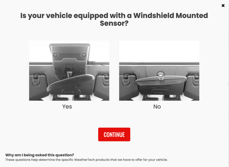 Jeep Wrangler JL/Gladiator JT (2018-2024) Pare-soleil voiture (capteur monté) - WeatherTech CH