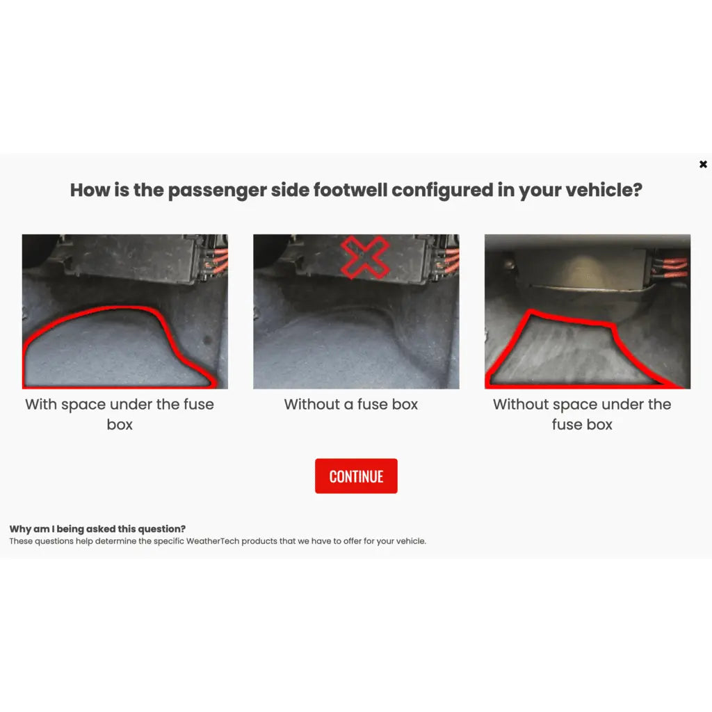 Mercedes-Benz V-Class/Vito W447 (2014-2025) 1st Row Car Mat - WeatherTech CH
