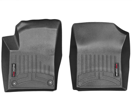 Tapis de sol noir sur mesure pour la 1ère Rangée, compatible avec les modèles Skoda Citigo, SEAT ii et VW up !, par WeatherTech