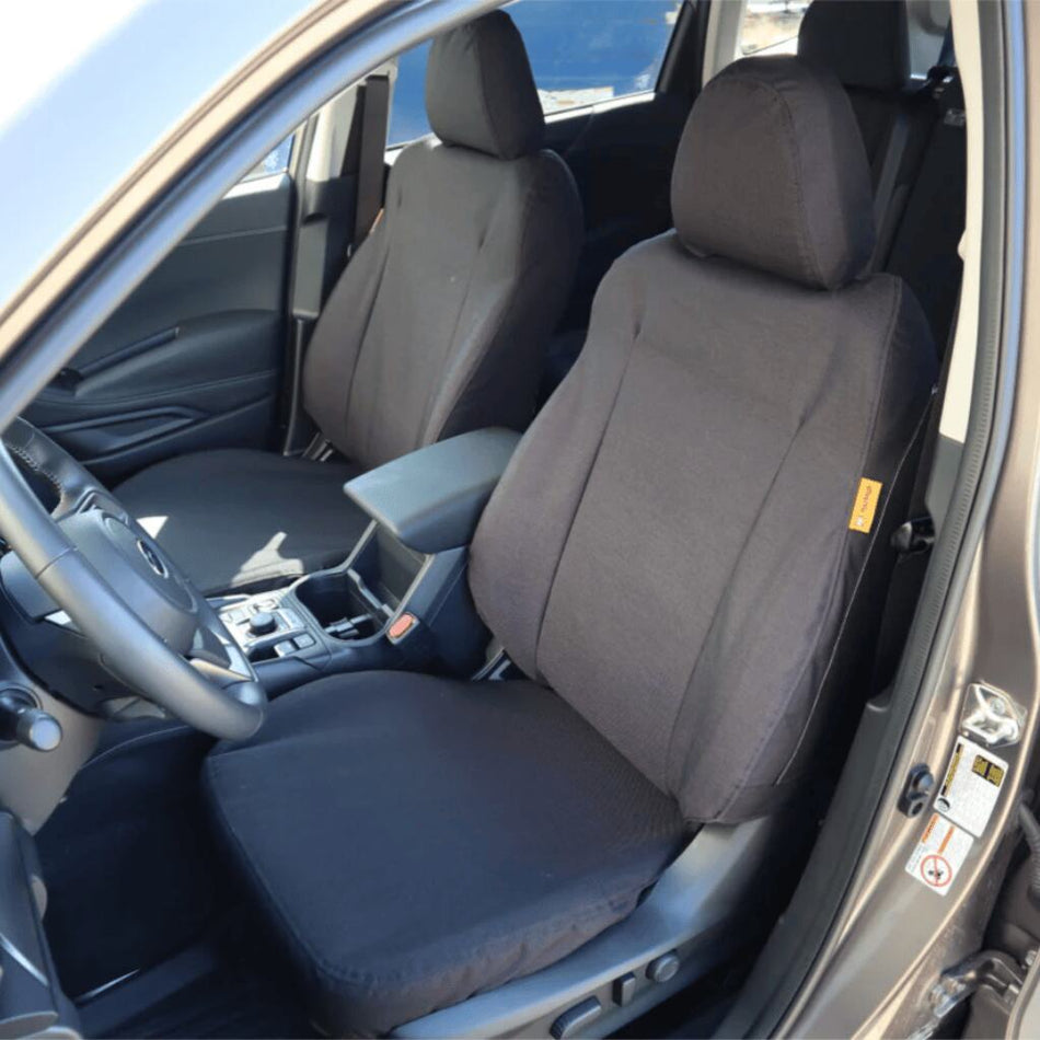 Subaru CrossTrek and Forester TigerTough Seat Covers with rear pockets