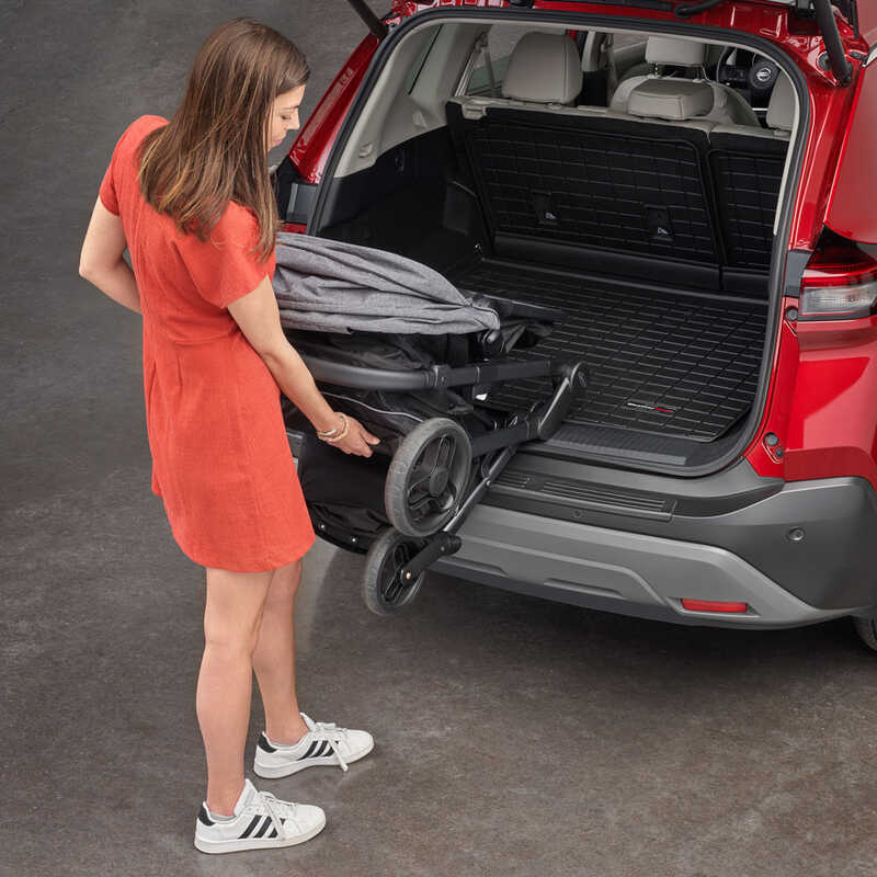 Custom-Fit WeatherTech rear bumper protector, easy to fit, robust, scratch proof, protecting the value of your car.