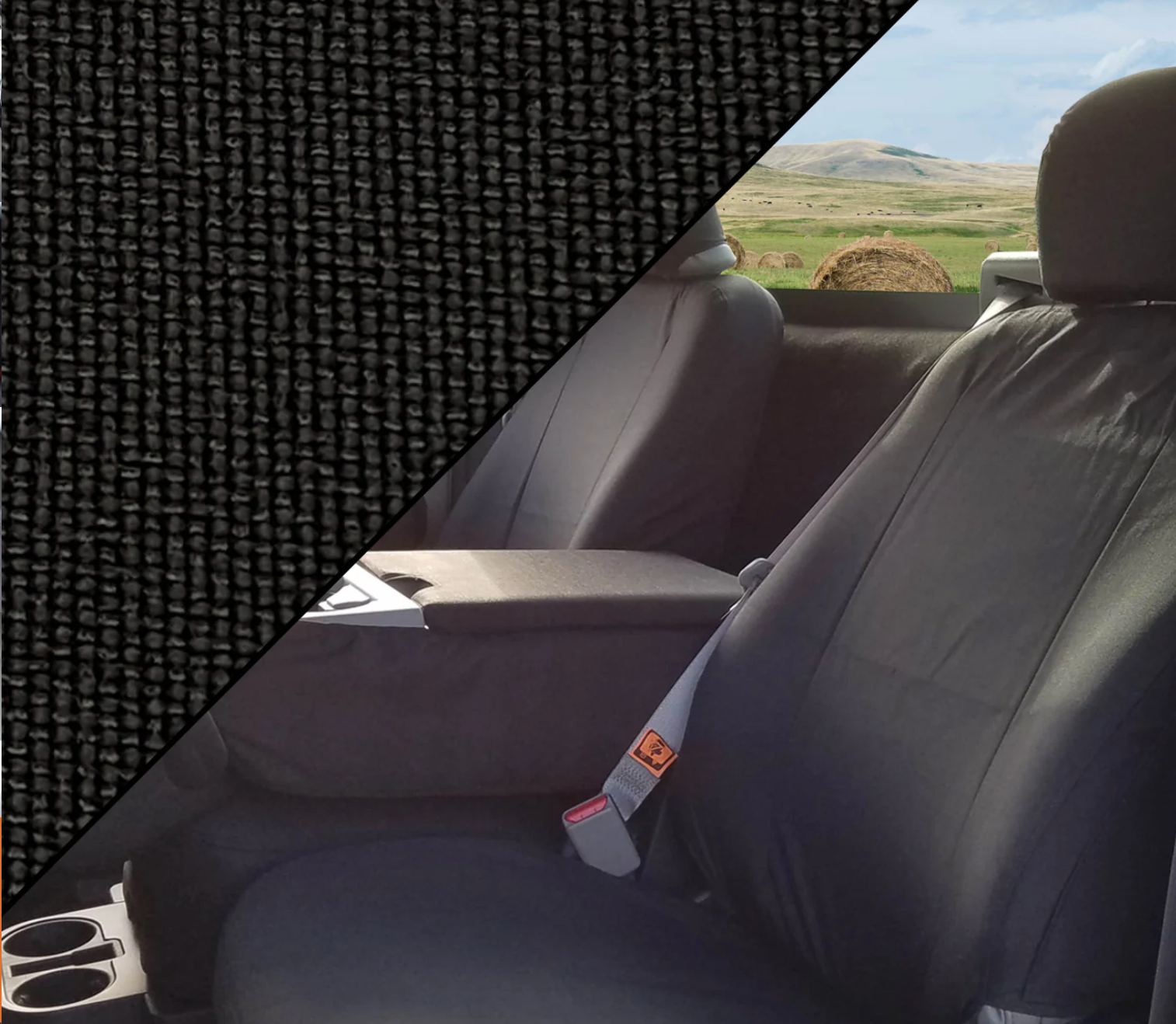 Ford Ranger T6.2 P703 (2022-2025) 1st Row Premium Truck Seat Covers - WeatherTech CH