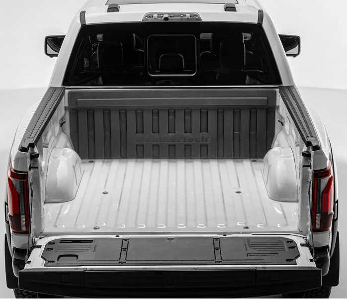 Protection arrière sur mesure WeatherTech, couleur noire, pour Ford Lightning F-150