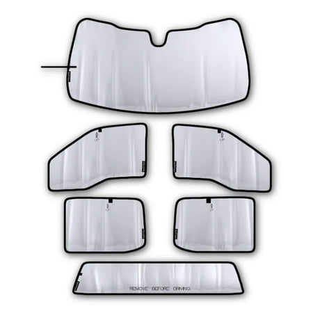 Kit complet de pare-soleil pour Hyundai Tucson NX4 (2021 à aujourd'hui) - WeatherTech CH