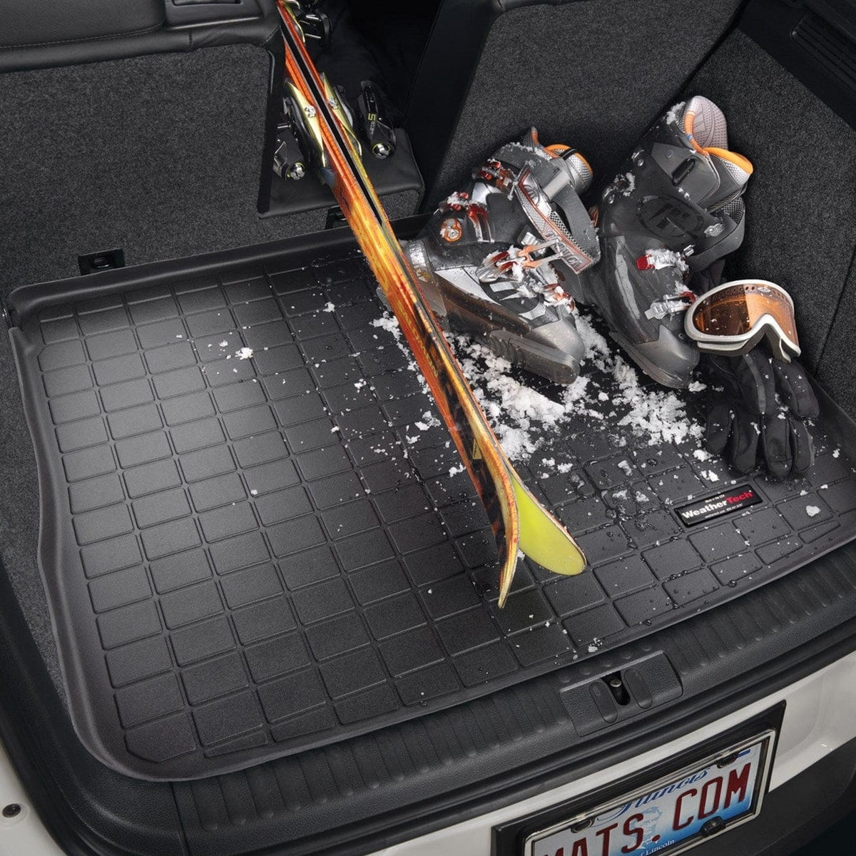 WeatherTech Tapis de coffre Alfa Romeo Stelvio (2017-2023) Tapis de coffre : protection solaire, tapis de sol pour voiture