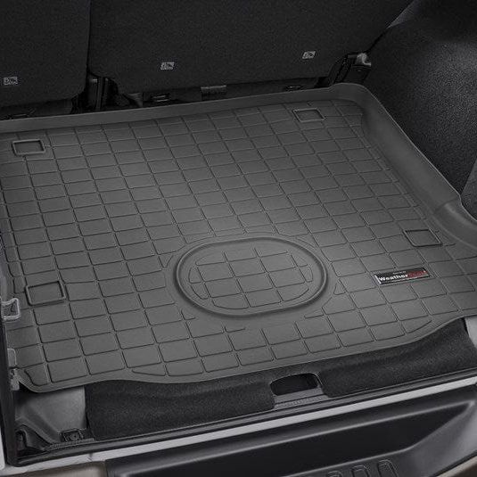 WeatherTech Tapis de Coffre Jeep Wrangler Unlimited 4 portes (2015-2017) Tapis de Coffre : bac de coffre, protection solaire, tapis de sol pour voiture