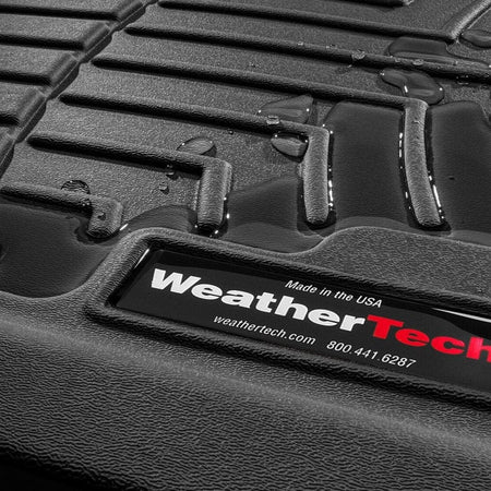 Tapis Voiture WeatherTech pour Nissan Navara (2016-2020) – Tapis Voiture pour la 1ère Rangée, bac de coffre, protection solaire, tapis Voiture pour voiture