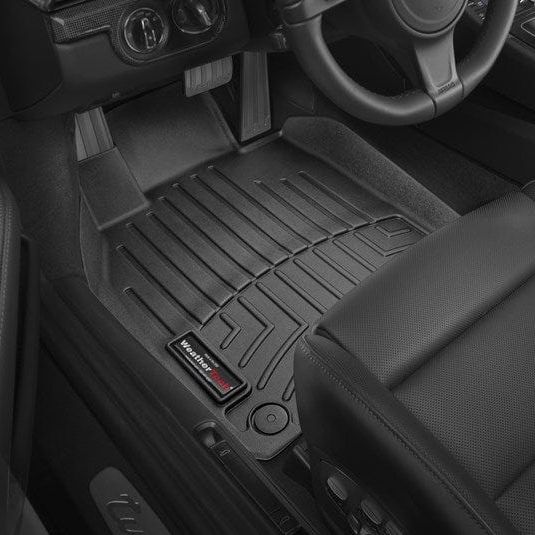 Tapis Voiture WeatherTech pour Porsche série 718 (2016-2023) : Tapis Voiture pour la 1ère Rangée, bac de coffre, protection solaire, Tapis Voiture pour voiture