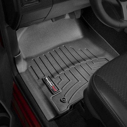 Tapis Voiture WeatherTech pour RAM 1500 (2012-2018) – 1ère Rangée (Crew Cab/Mega Cab) – Bac de coffre – Protection solaire – Tapis Voiture pour voiture