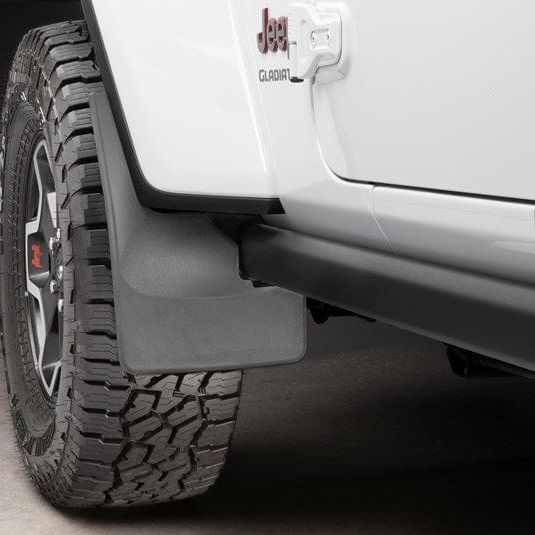 Garde-boue WeatherTech pour Jeep Wrangler Unlimited 4 portes (2018-2023) – Garde-boue avant, bac de coffre, pare-soleil, tapis de sol pour voiture