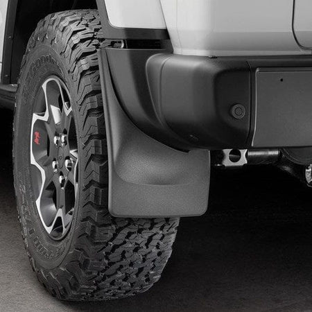 Garde-boue WeatherTech pour Jeep Wrangler Unlimited 4 portes (2018-2023) – Garde-boue arrière, bac de coffre, pare-soleil, tapis de sol pour voiture
